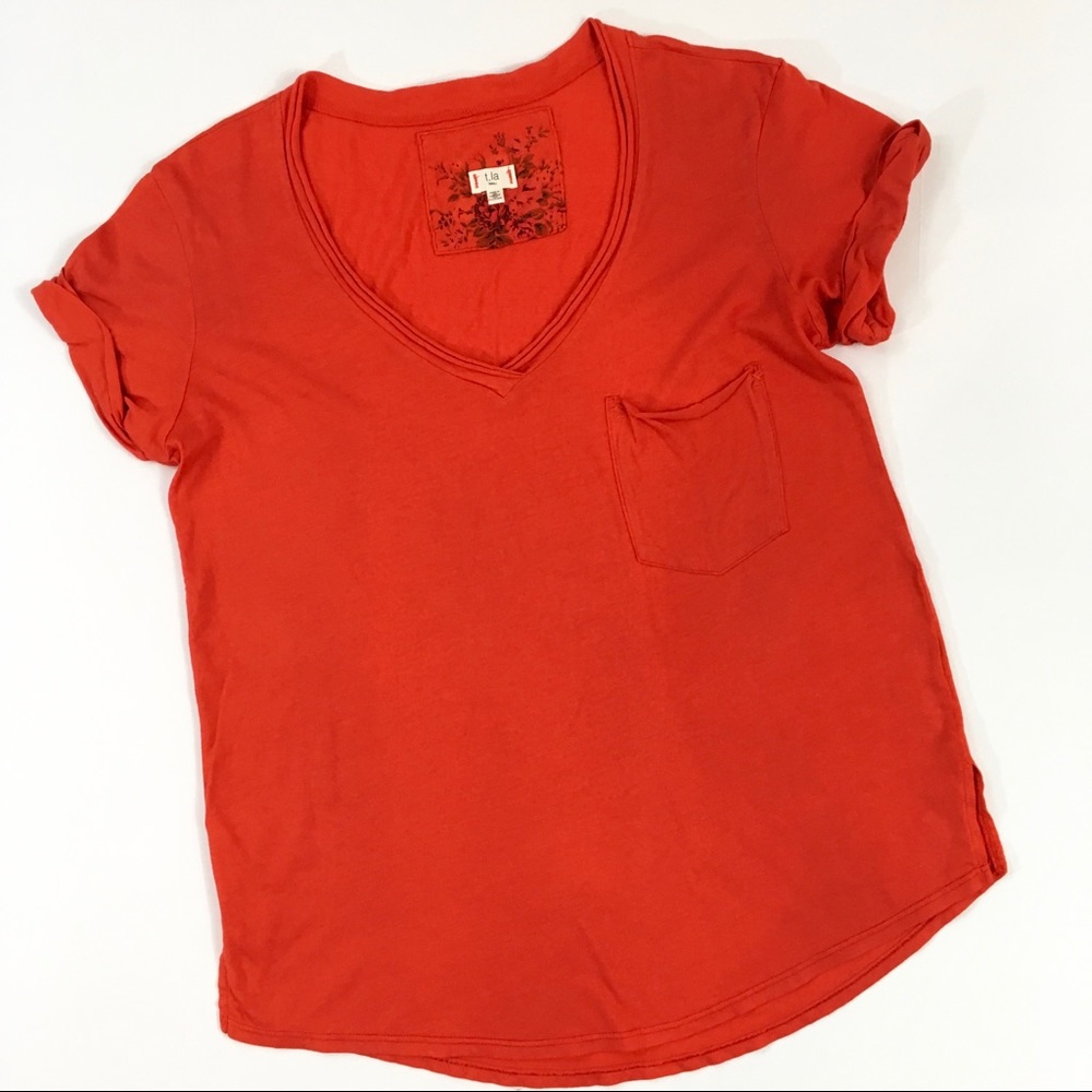 Anthropologie t.la short sleeved tee shirt